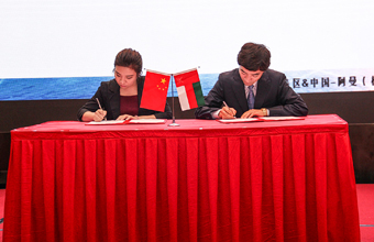 Signing a memorandum of understanding with the Federation of Petrochemical Industries to attract Chinese investments