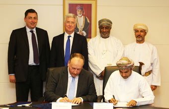 توقيع مذكرة تفاهم بين شركة عمان للحوض الجاف ومجموعة شركات بابكوك الدولية