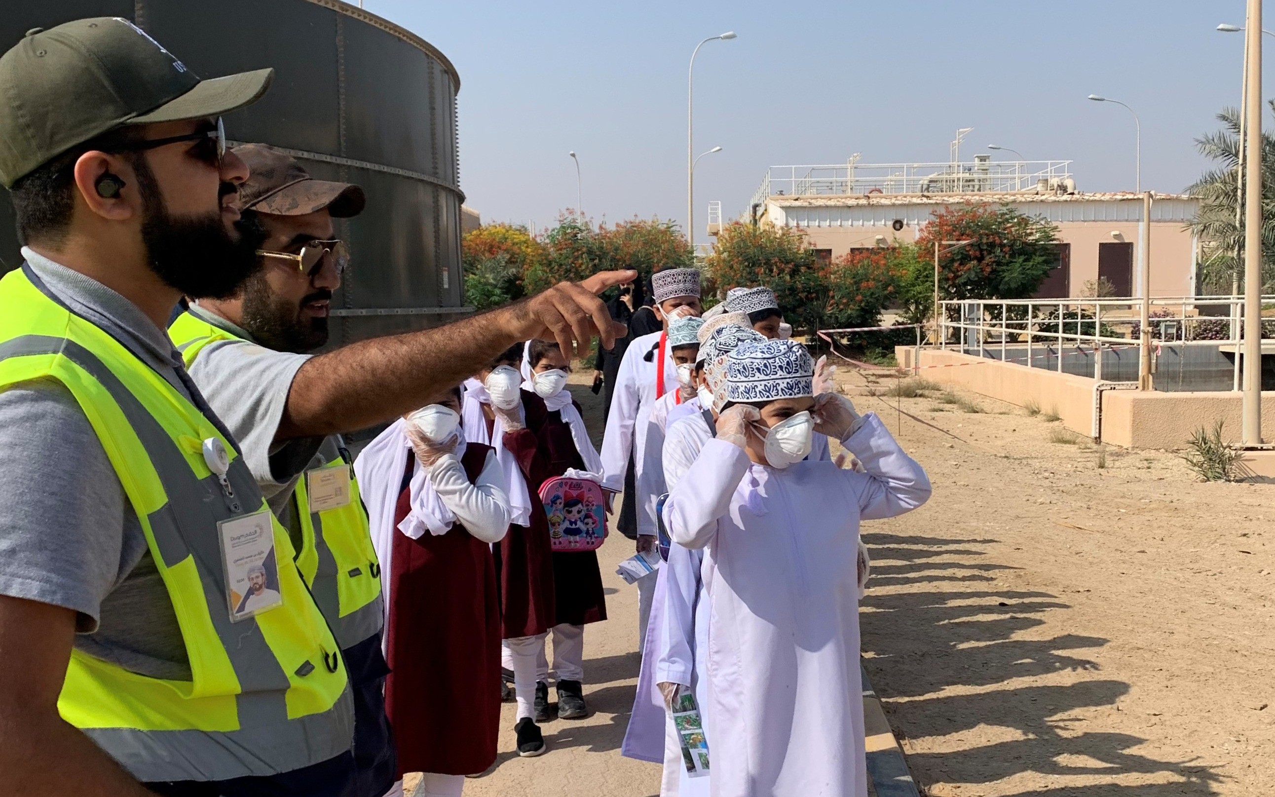 Environmental awareness programs for school students in Duqm