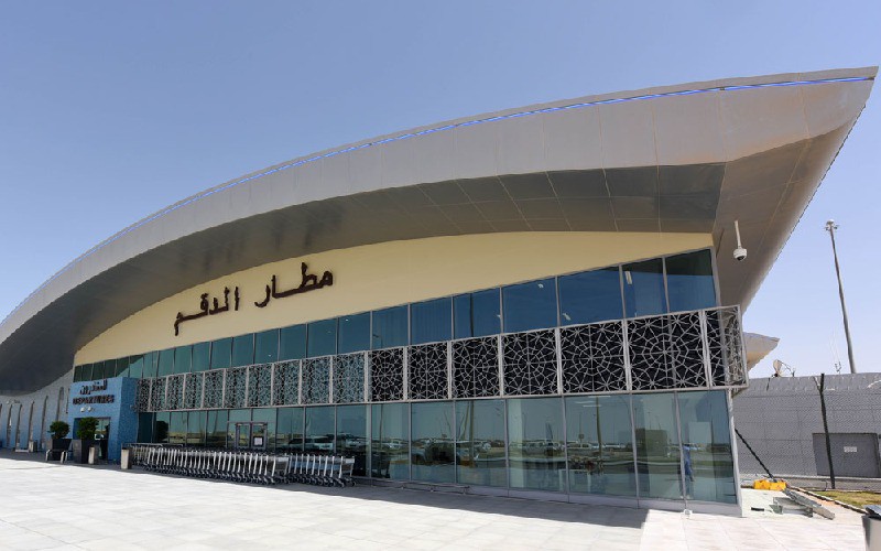 Celebrating the commercial operation of the terminal building at Duqm Airport